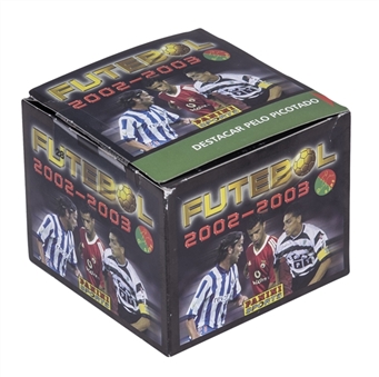 2002-03 Panini "Futebol Portugal Stickers" Box (50 Packs) – Possible Cristiano Ronaldo Rookie Cards!